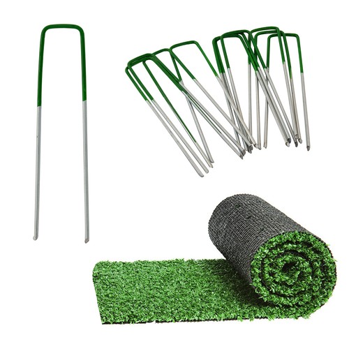 Weed fabric galvanised - galvanised, staples