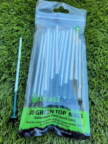 Artificial grass nail pins - grass,