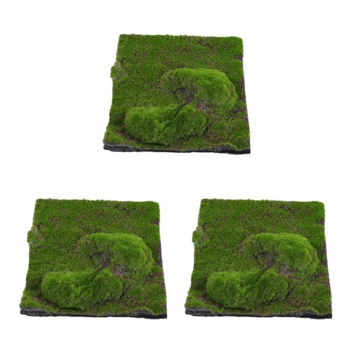 Artificial moss mat green - artificial,